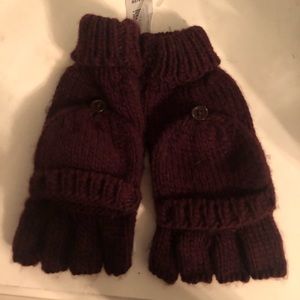Maroon Old Navy Mittens